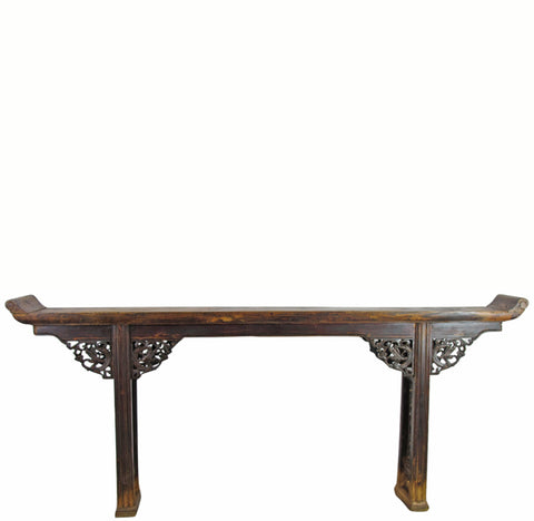 Early 19 Century Antique Chinese Altar Console Table
