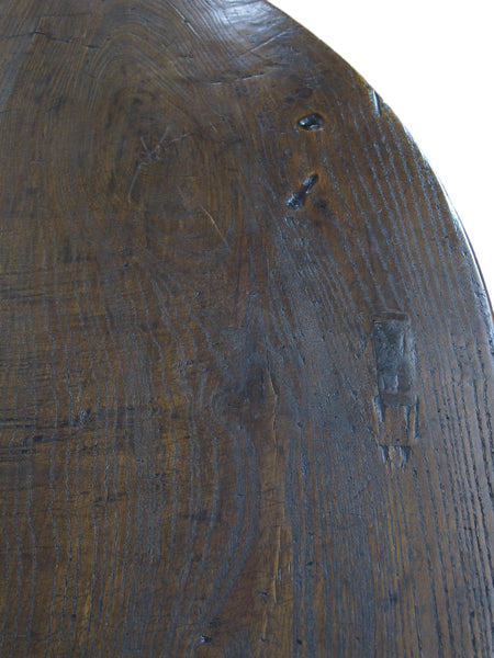 Half Moon Antique Chinese Hallway Console Table