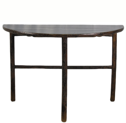 Half Moon Antique Chinese Hallway Table