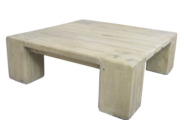 Modern Rustic Square Coffee Table