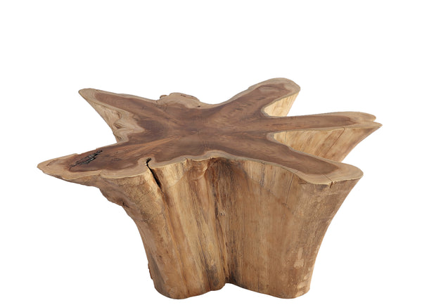 Natural Wood Color Organic Teak Root  Coffee Table 69