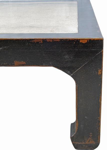 Vintage Marble Top Asian Coffee Table
