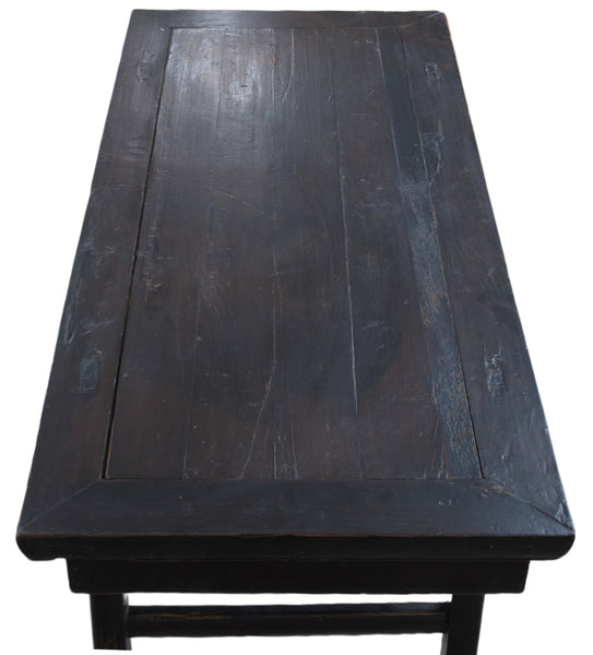 Z-Clouds Spandrels Antique Chinese Coffee Table or Accent Table, A Pair