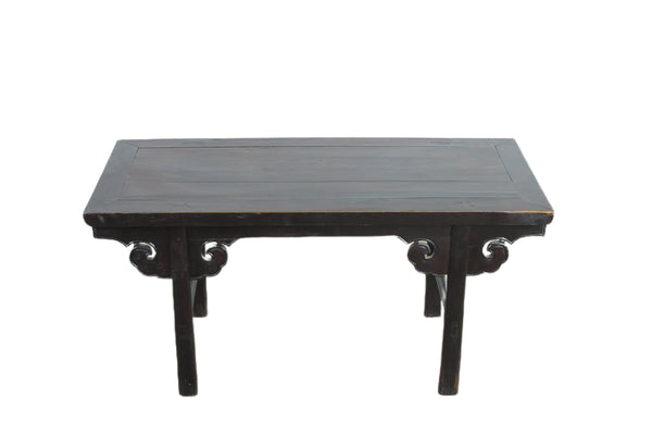 Clouds Spandrels Antique Chinese Coffee Table or Accent Table