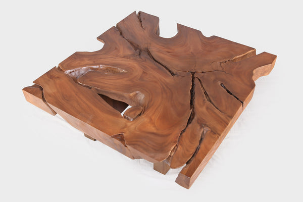 Square Living Edge Coffee Table 42