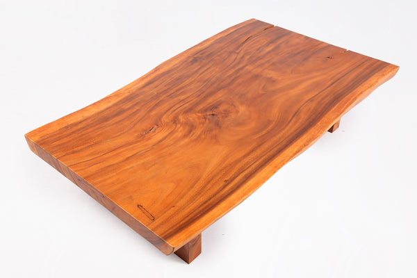 Modern One Slab Living Edge Coffee Table