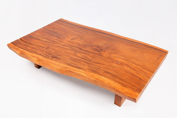 Modern One Slab Living Edge Coffee Table