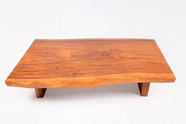 Modern One Slab Living Edge Coffee Table