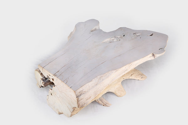 Z-White Teak Block Coffee Table 64