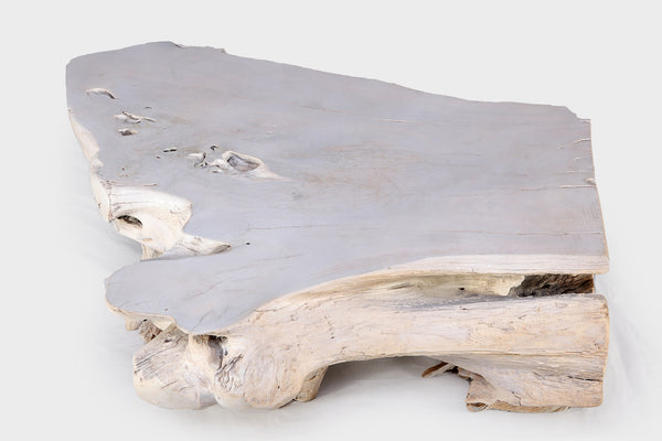 Z-White Teak Block Coffee Table 64