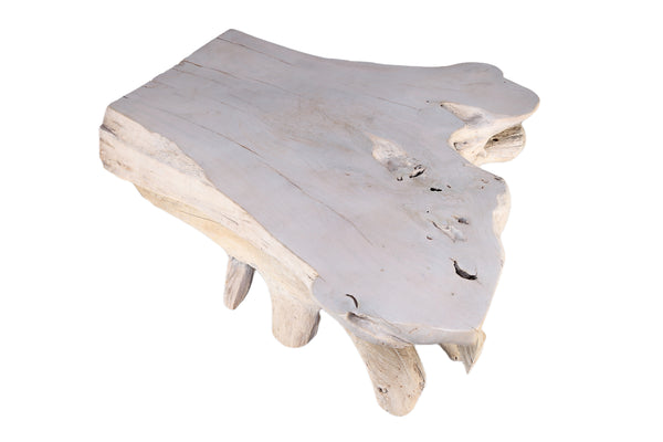 Z-White Teak Block Coffee Table 64