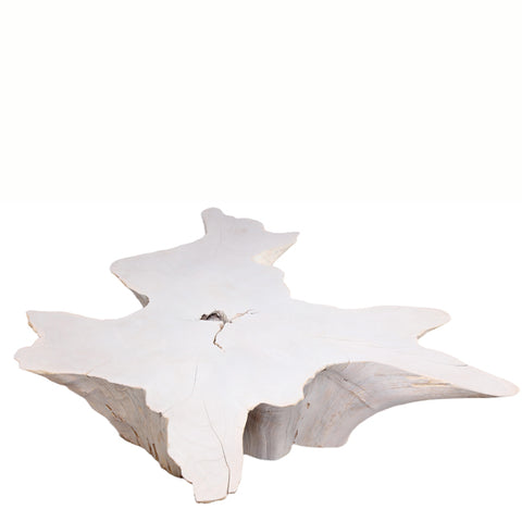 Z-Organic Teak Root Coffee Table 72-White Wash