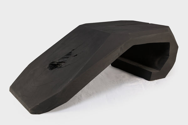 Modern Black Water Fall  Coffee Table