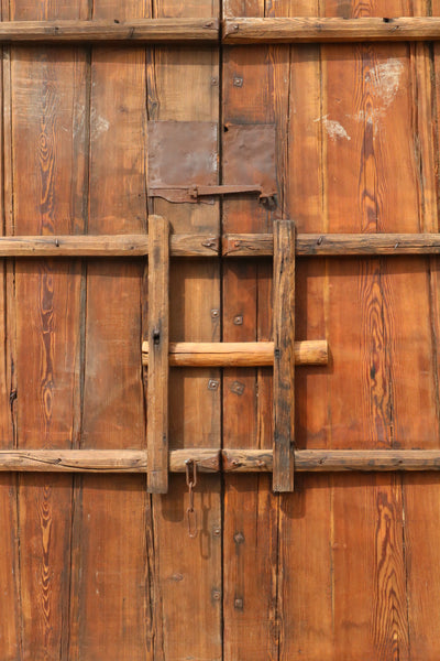 8.6 Feet Tall Large Vintage Chinese Door