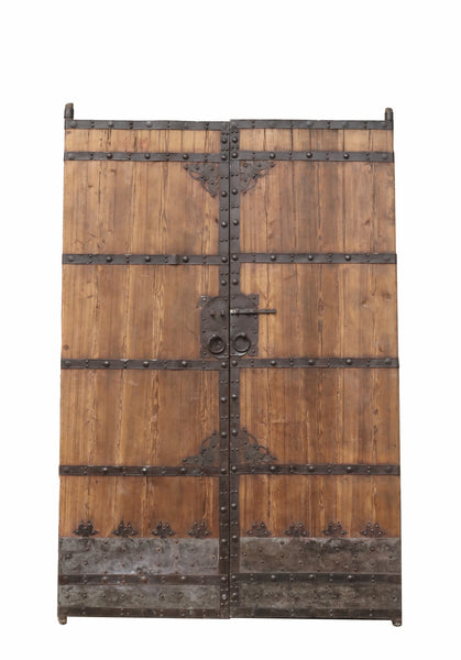8.6 Feet Tall Large Vintage Chinese Door