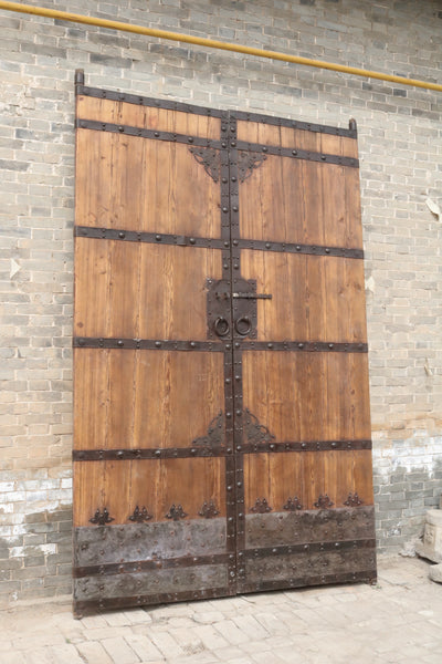 8.6 Feet Tall Large Vintage Chinese Door