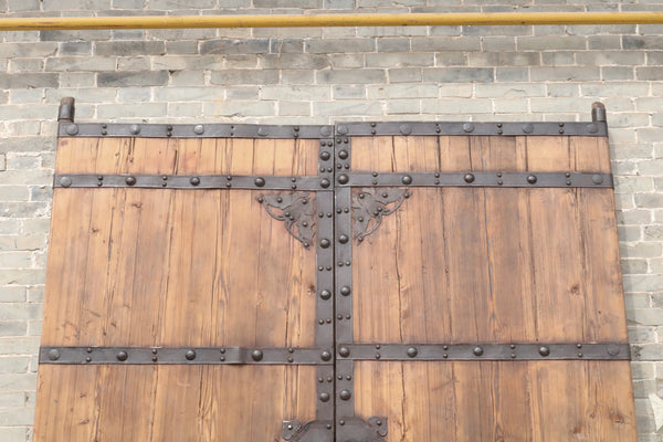 8.6 Feet Tall Large Vintage Chinese Door