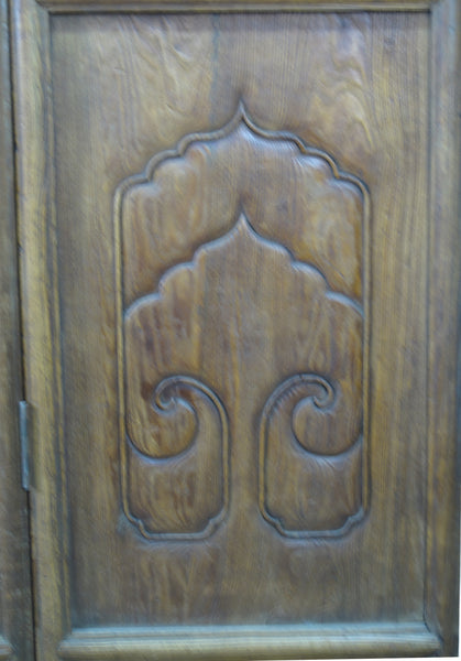 Pair of Lattice Screen Door Panel