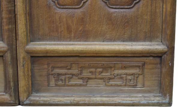 Pair of Lattice Screen Door Panel