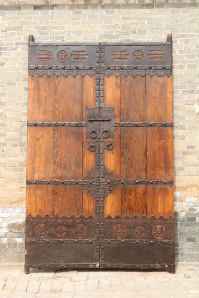 Z-Large Star Vintage Chinese Gate Door