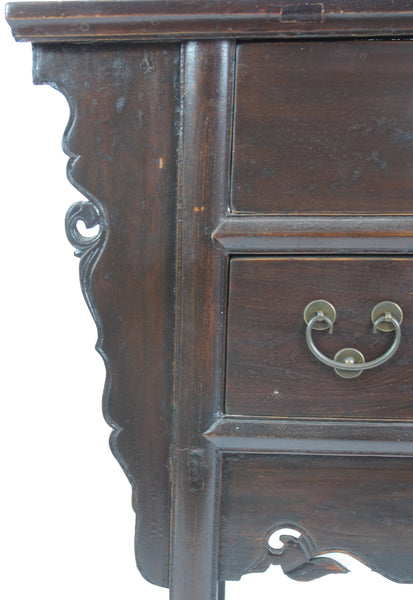 Three Drawers Antique Altar Table - Dyag East