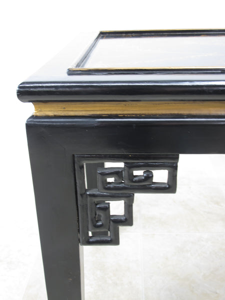 Gilded Chinoiserie Style Side Table