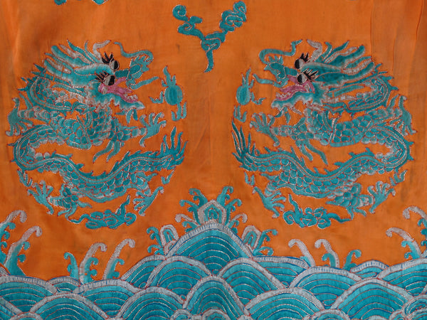 Yellow Vintage Peking Opera Costume - Dyag East