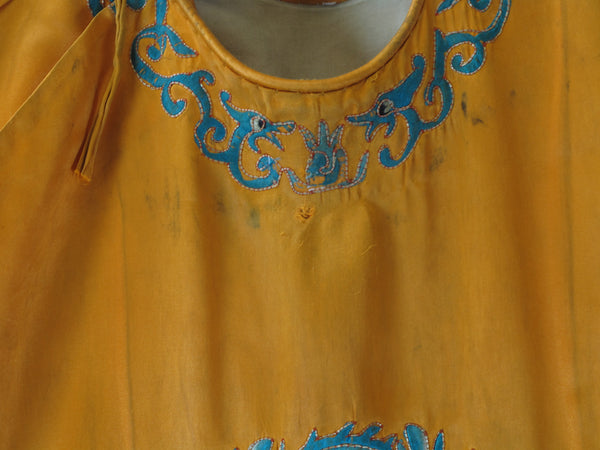 Yellow Vintage Peking Opera Costume - Dyag East