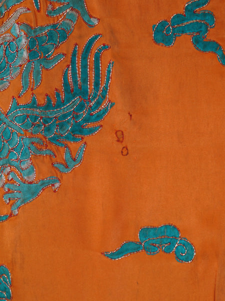 Yellow Vintage Peking Opera Costume - Dyag East