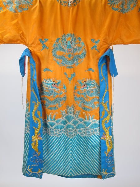 Yellow Vintage Peking Opera Costume - Dyag East
