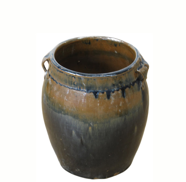 Hand Glazed Multi Color Flower Pot – Dyag East