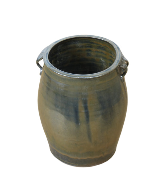 Hand Glazed Multi Color Flower Pot