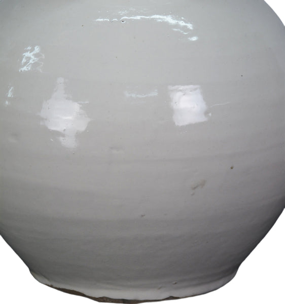 White Bottle Gourd Shape Vase