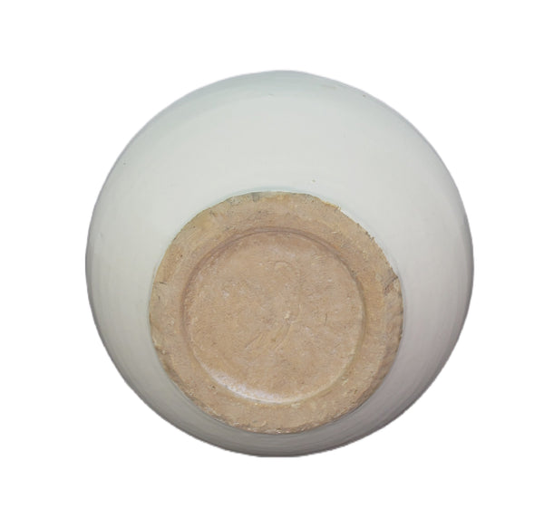 White Bottle Gourd Shape Vase