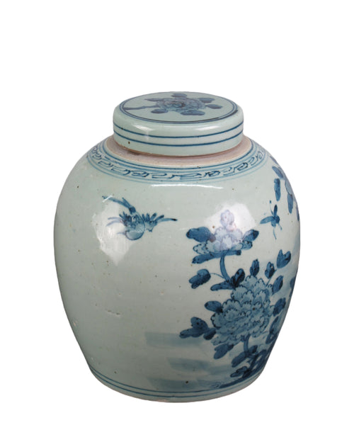 Soft Blue Jar w/lid