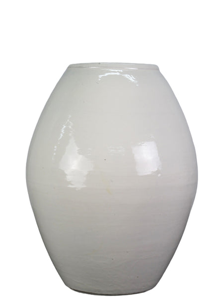 White Oblong Jar