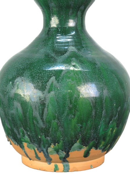 Green Gourd Shape Vase