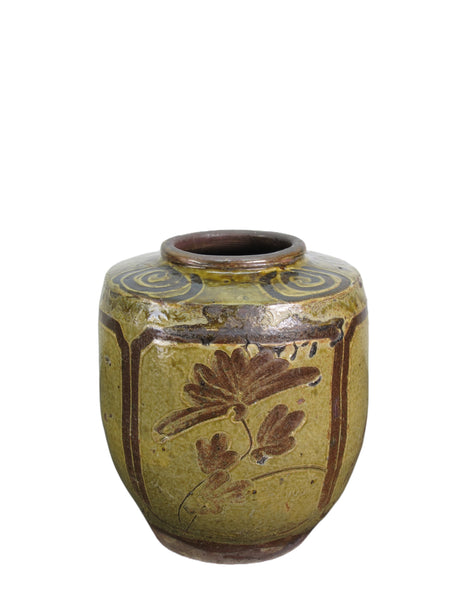 Vintage Brown Jar