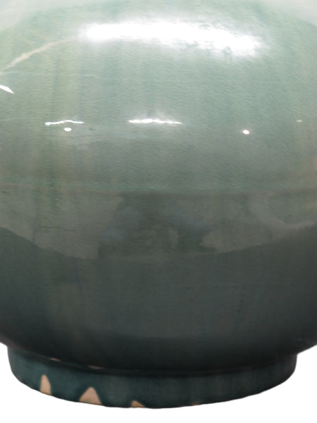 Turquoise Long Neck Vase