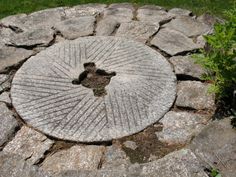 Granite Mill Stone Water Fountain 1