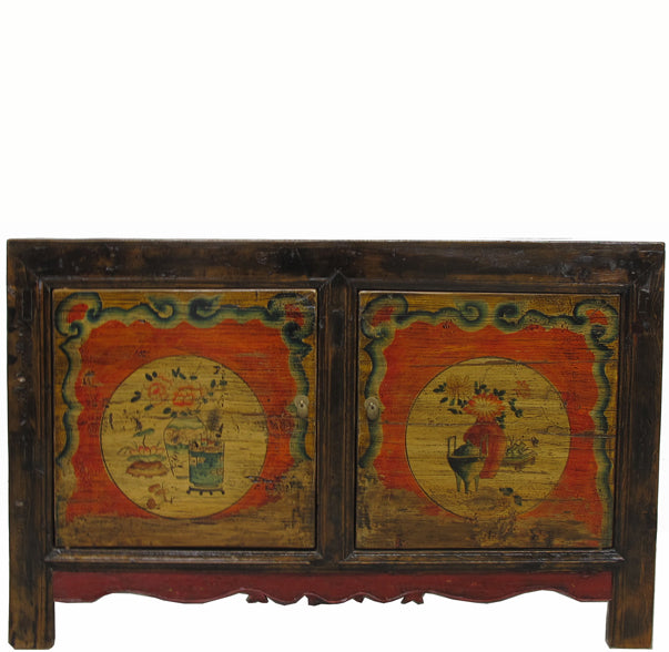 Hand Painted Mongolia Sideboard 4