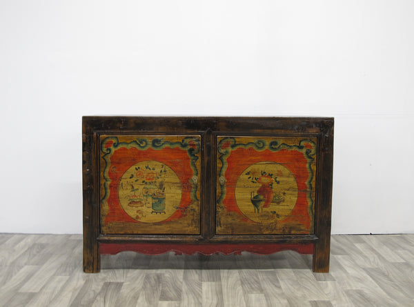 Hand Painted Mongolia Sideboard 4