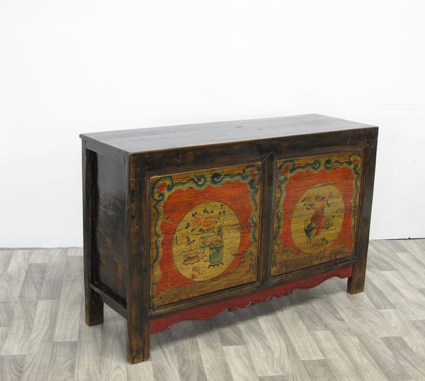Hand Painted Mongolia Sideboard 4