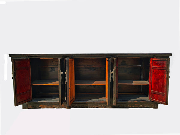 95" Long Large Antique Chinese Shanxi Sideboard