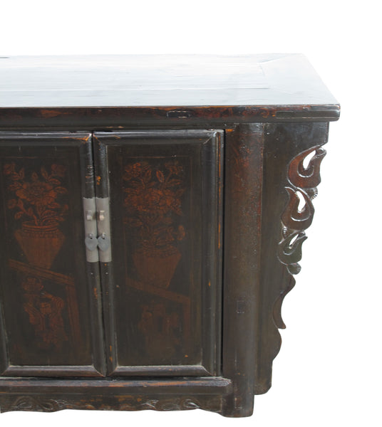 95" Long Large Antique Chinese Shanxi Sideboard