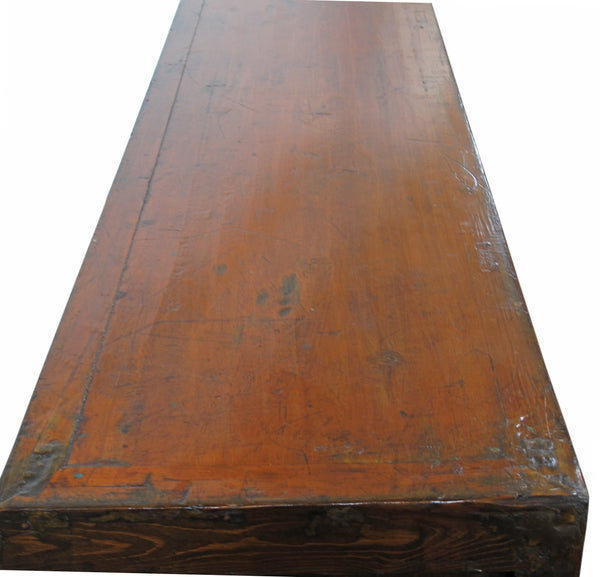 Vintage Sideboard with Hand Painted Flowers & Butterflies Doors