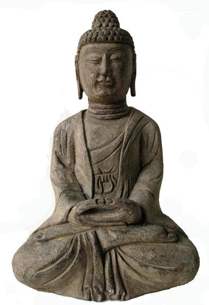 Hand Carved Stone Buddha Status