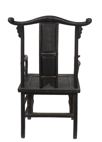 Black Antique Chinese Armchair
