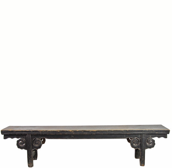 85" inch Long Antique Chinese Bench