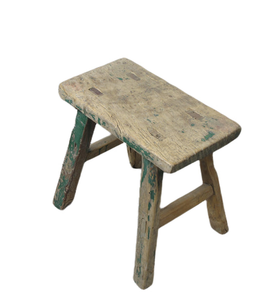 Vintage Shandong Farmer's Stool or Accent Table
